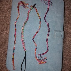 Professionally made string bracelets